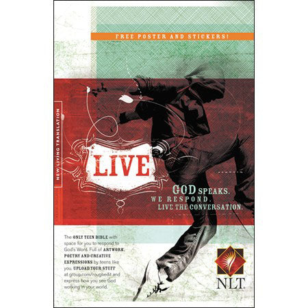 NLT Live Teen Bible-Hardcover