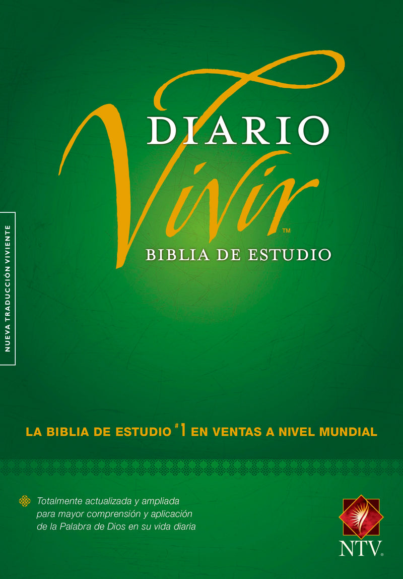 Span-NTV Life Application Study Bible (Biblia De Estudio Del Diario Vivir)-Green Hardcover