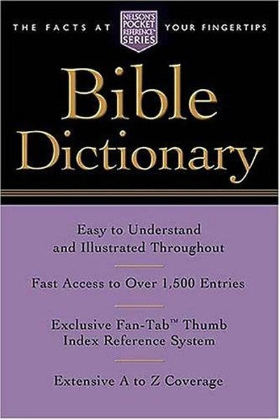 Pocket bible dictionay