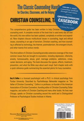 Christian Counseling - New ed.