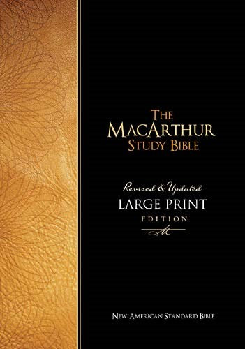 NASB MacArthur Study Bible/Large Print-Hardcover