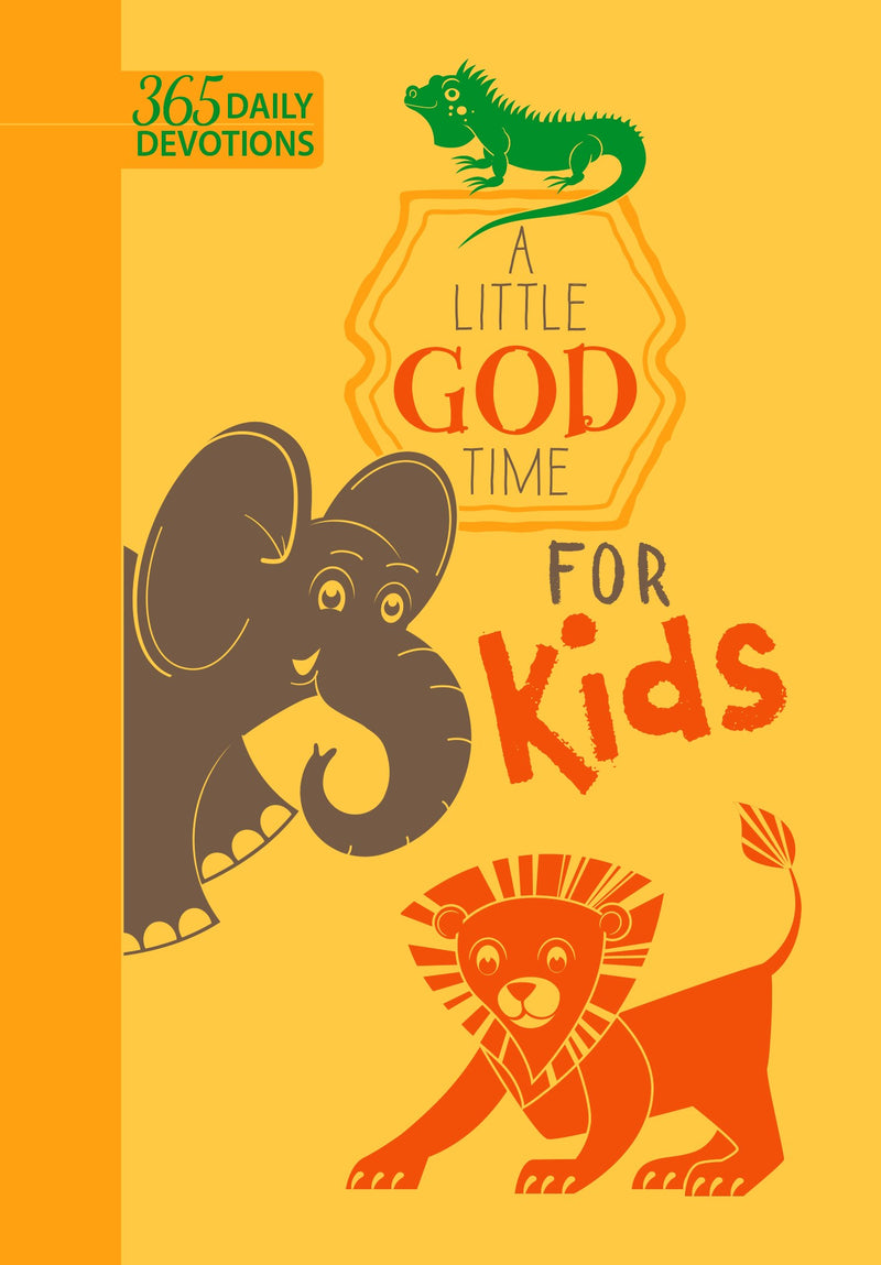 A Little God Time For Kids (365 Daily Devotions)-Faux Leather 