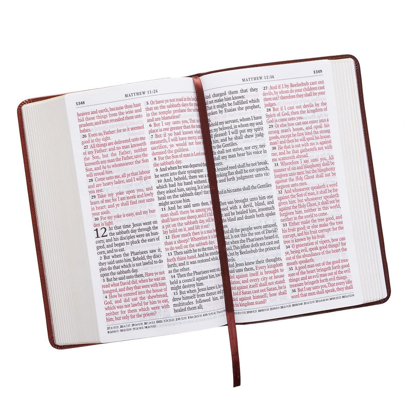 KJV Bible Giant Print Brown