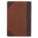 KJV Bible Giant Print Two-tone Brown