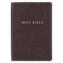KJV Bible Giant Print Dark Brown