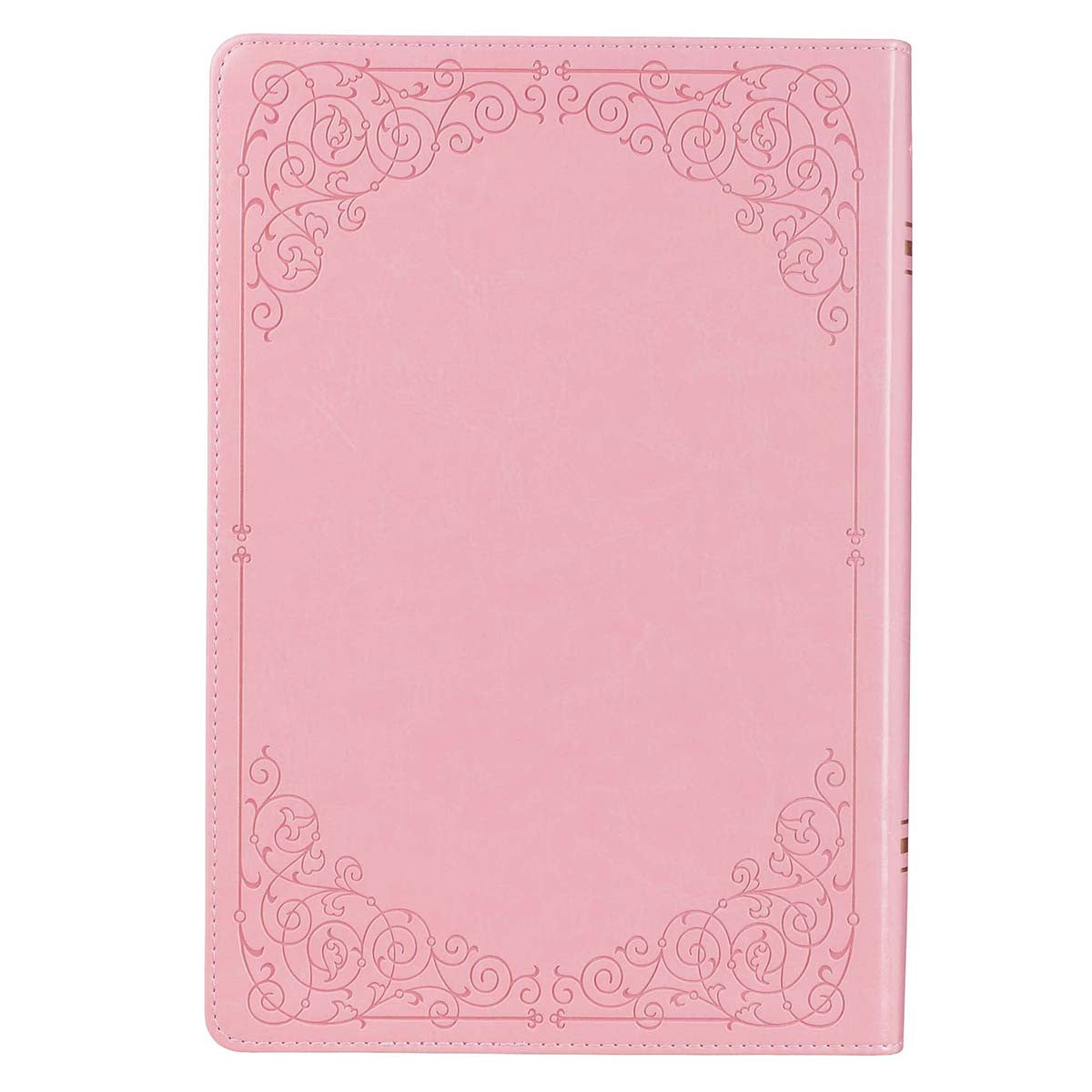 Bijbel Cover Bloemen Bijbel Case met Handvat en Rits Achterzak 25,5 cm Vrouwen Bijbel Tas met Bladwijzer Draagbare Bijbel Draagtas voor Bijbel Studie, Outdoor, Dagelijks Forensen, roze, Roze Bloem
