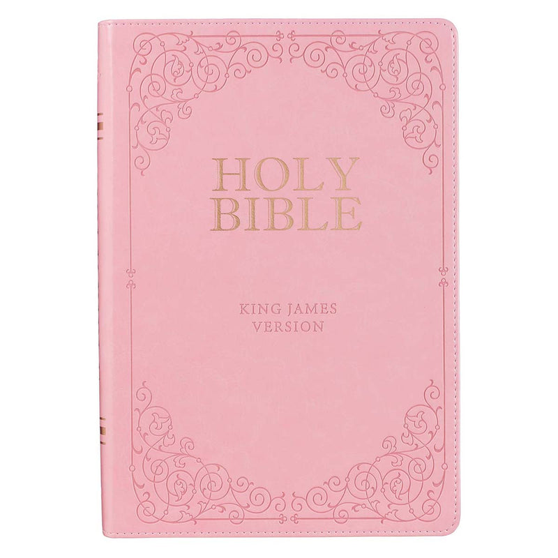 KJV Bible Giant Print Pink index