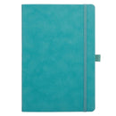 Teal Faux Leather Baxter