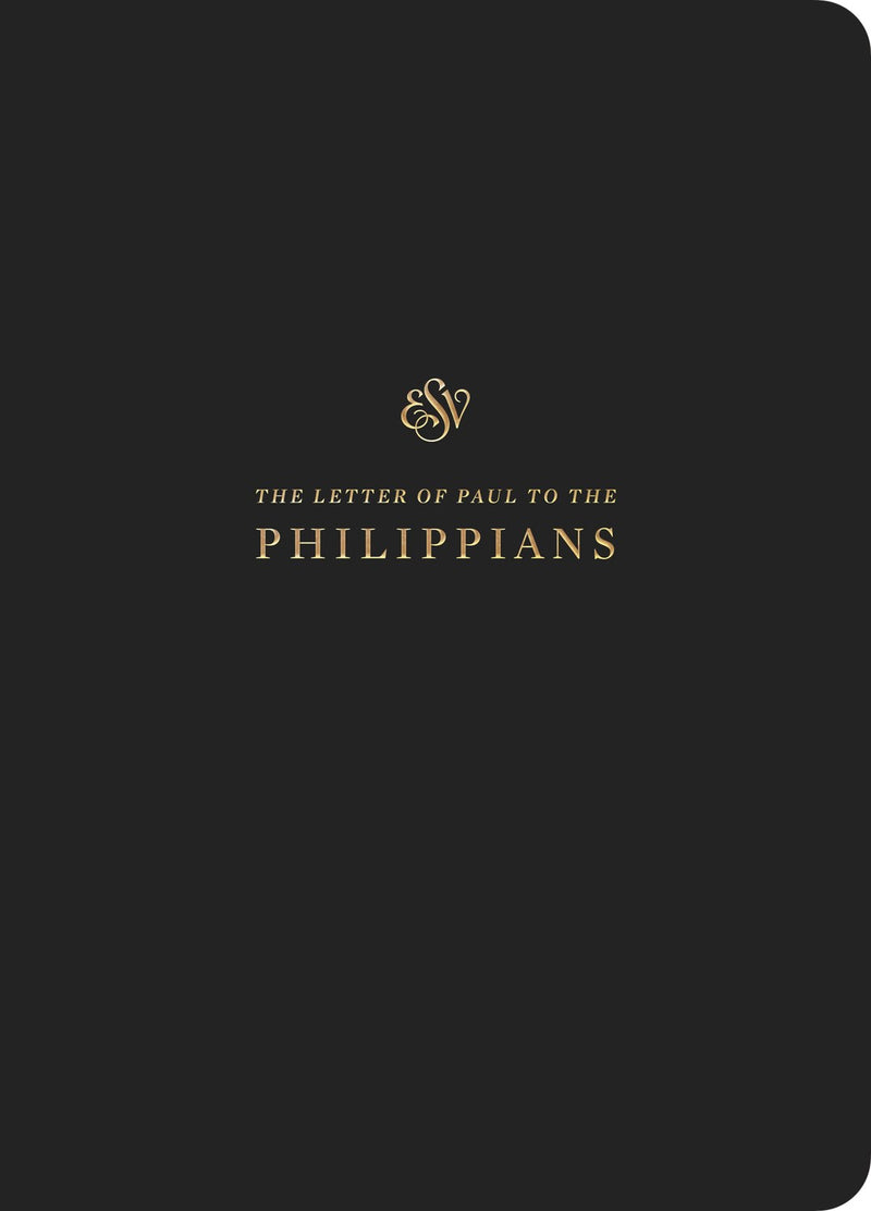 ESV Scripture Journal: Philippians-Black Softcover