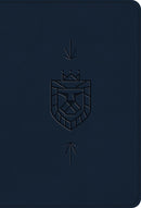 ESV Kid's Compact Bible-Navy Lion Of Judah Design TruTone