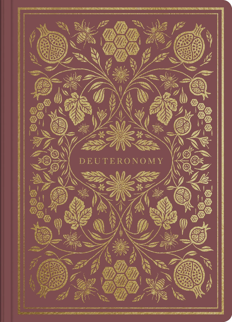 ESV Illuminated Scripture Journal: Deuteronomy-Maroon Softcover