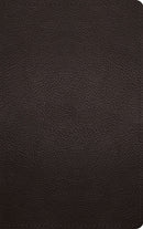 ESV Thinline Bible-Deep Brown Buffalo Leather