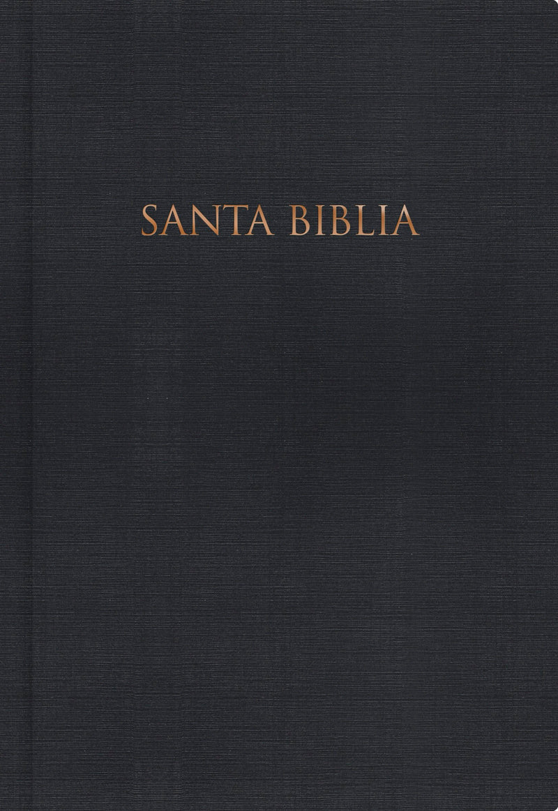 Span-RVR 1960 Gift And Award Bible (Biblia Para Regalos Y Premios)-Black Hardcover 