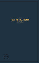 CSB Pocket New Testament With Psalms-Navy Softcover