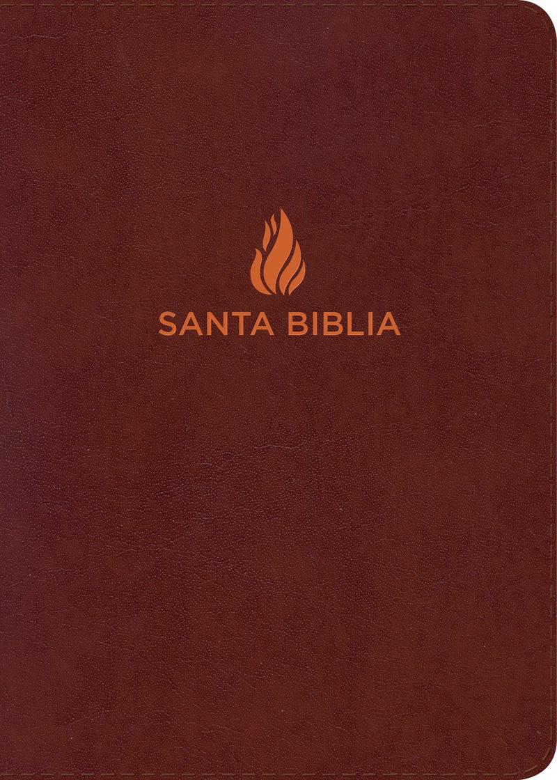 Span-RVR 1960 Super Giant Print Reference Bible (Biblia Letra Super Gigante con Referencias)-Brown Bonded Leather Indexe