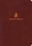 Span-RVR 1960 Large Print Compact Bible (Biblia Compacta Letra Grande)-Brown Bonded Leather Indexed
