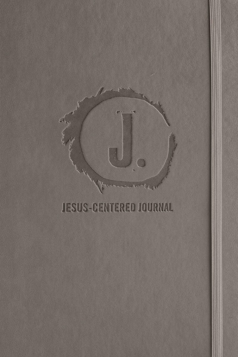 NLT Jesus-Centered Journal-Charcoal Imitation Leather 