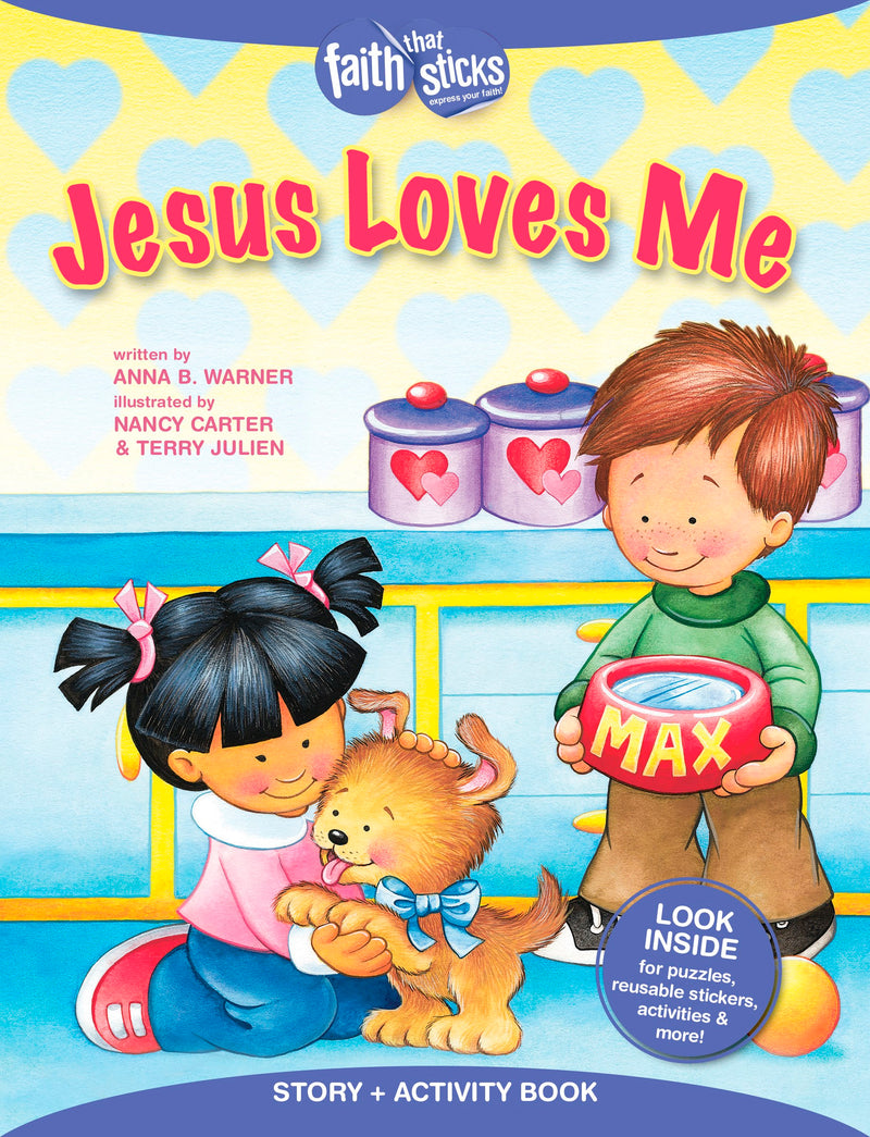 Jesus Loves Me Activity Book  (Faith That Sticks)