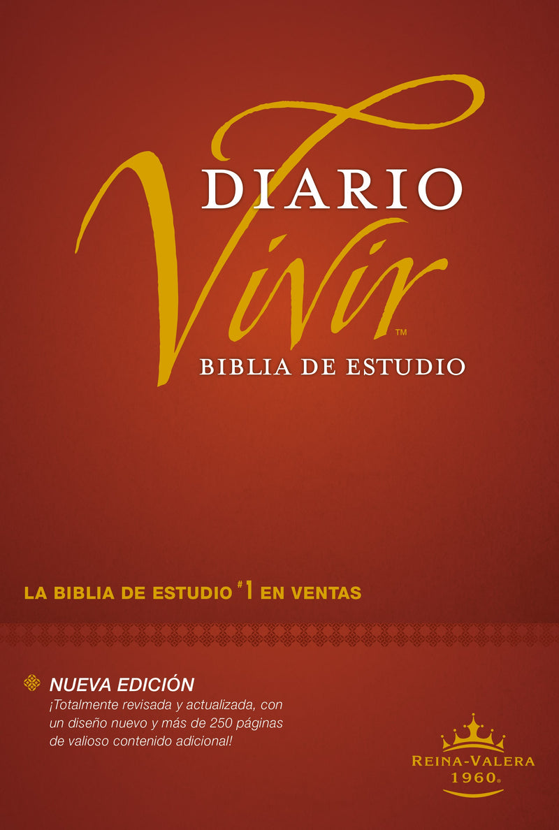 Span-RVR 1960 Life Application Study Bible (Biblia de Estudio del Diario Vivir)-Burgundy Hardcover 