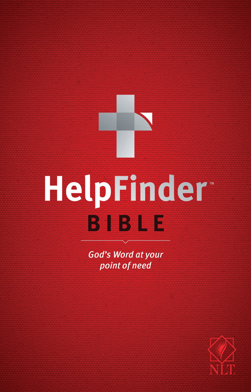 NLT Helpfinder Bible-Hardcover