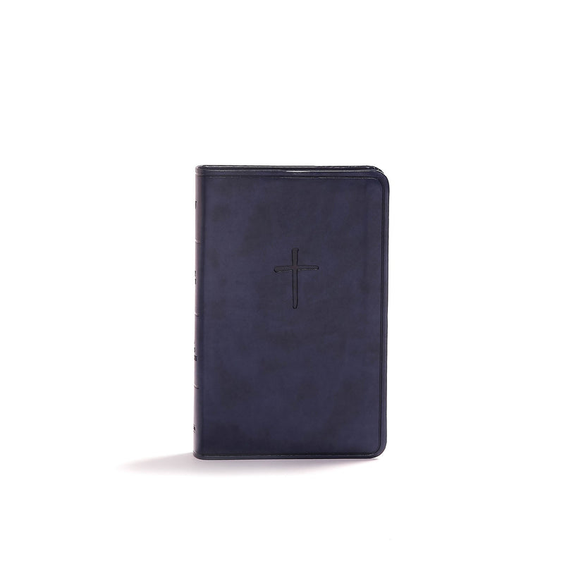 CSB Compact Bible (Value Edition)-Navy LeatherTouch