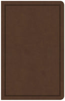 CSB Deluxe Gift Bible-Brown LeatherTouch 