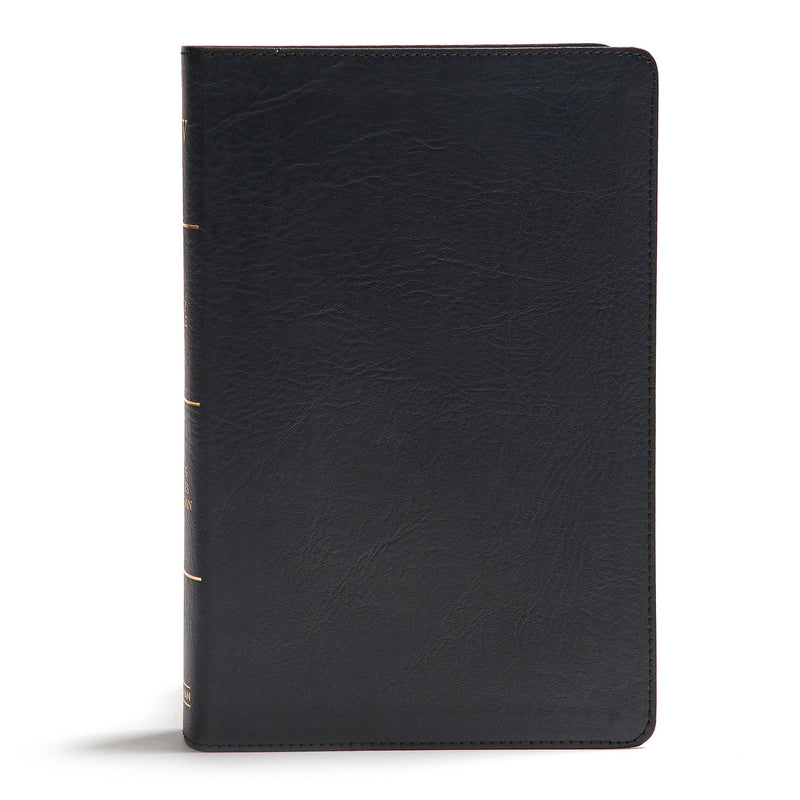 KJV Giant Print Reference Bible-Black LeatherTouch Indexed