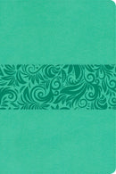 Span-RVR 1960 Gift And Award Bible (Biblia Para Regalos Y Premios)-Turquoise Imitation Leather