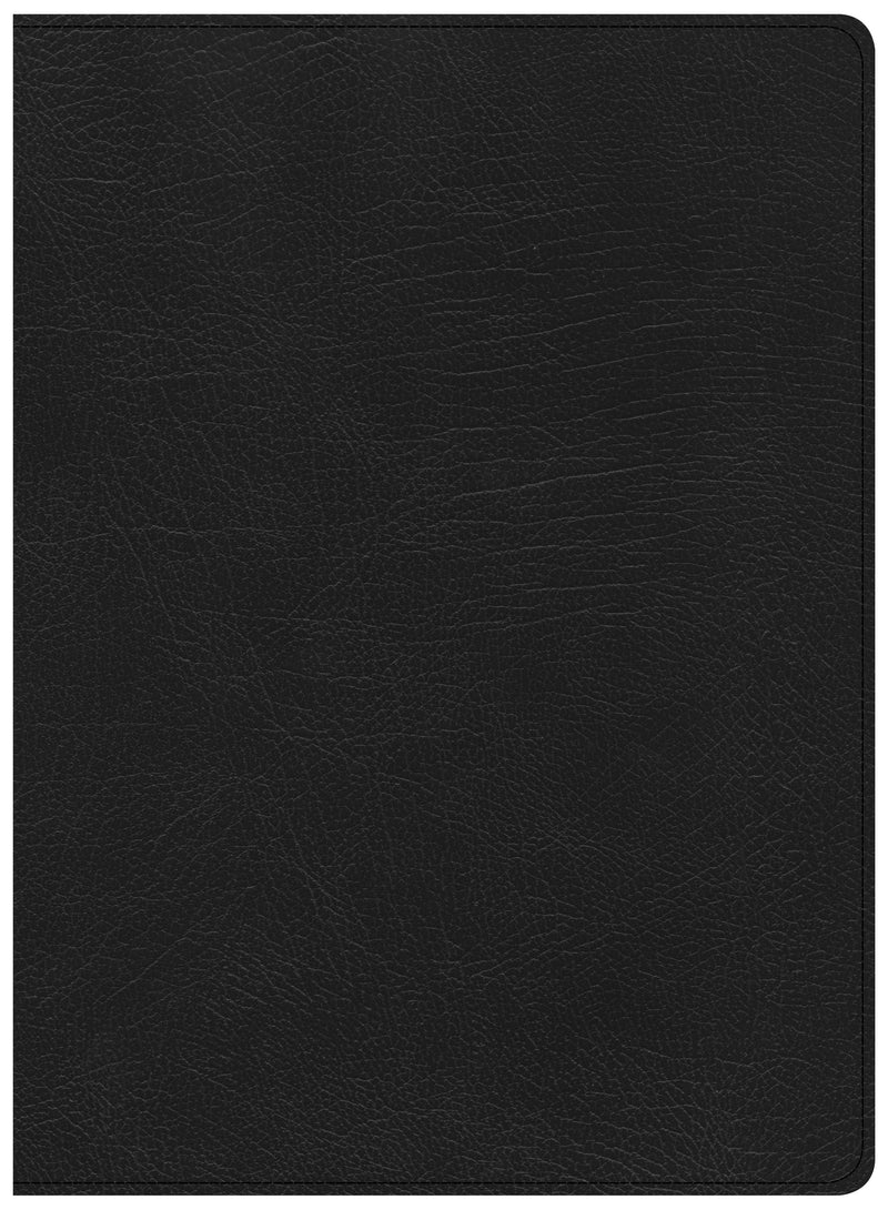 CSB Life Essentials Study Bible-Black Genuine Leather