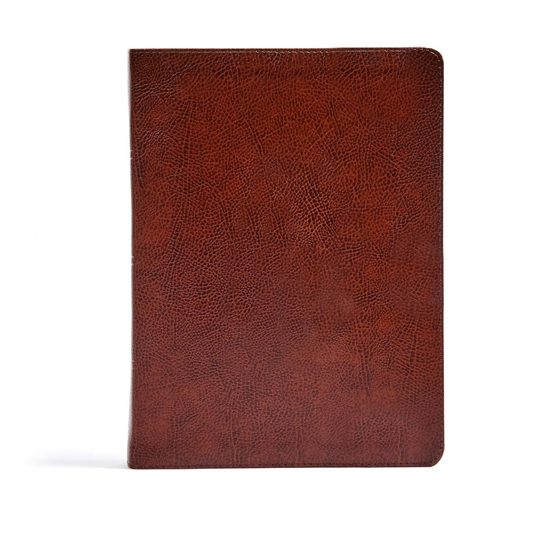 CSB Verse-By-Verse Reference Bible-Brown Bonded Leather