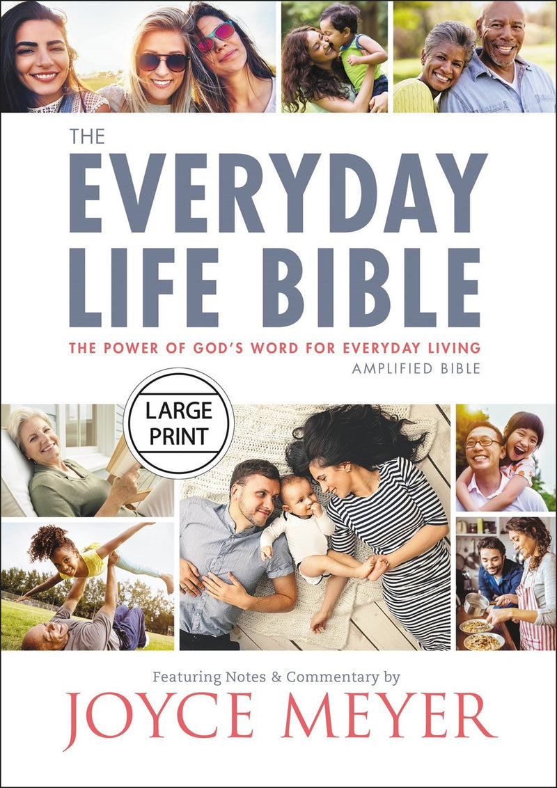 Amplified Everyday Life Bible Large Print-Hardcover