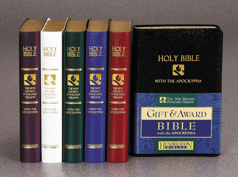 NRSV Gift And Award Bible With Apocrypha-Black Imitation Leather