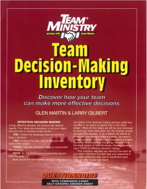 Team Decision-Making Inventory (Pack Of 100)