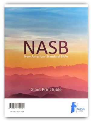 NASB 2020 Giant Print Text Bible-Brown Leathertex (