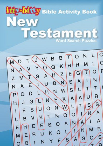 Itty-Bitty New Testament Word Search Puzzles (Pack Of 6)