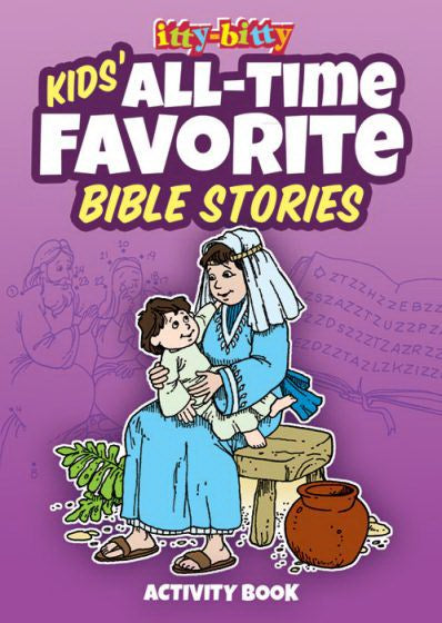 Itty-Bitty Kids' All-Time Favorite Bible Stories (Pack Of 6)