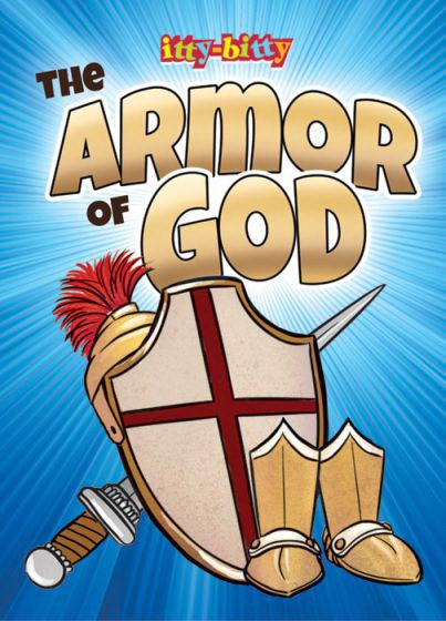 Itty-Bitty The Armor Of God Activity Book (Pack Of 6)