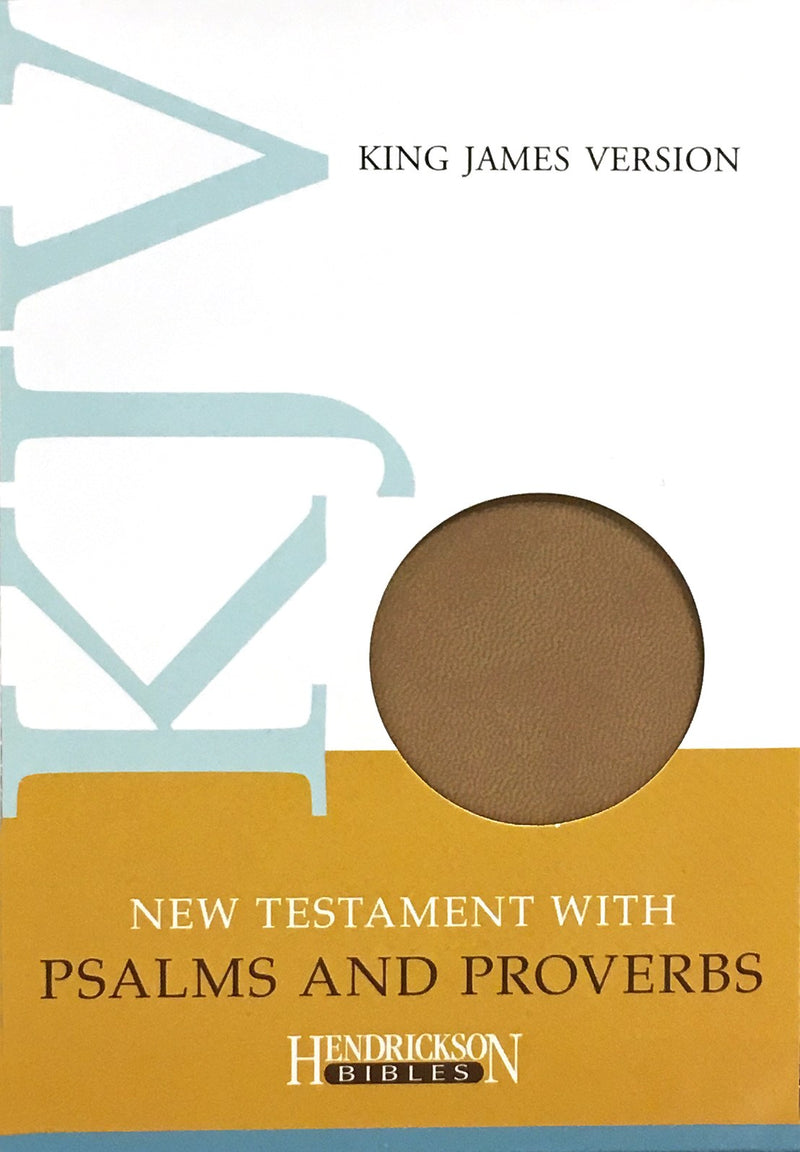 KJV New Testament With Psalms & Proverbs-Tan Flexisoft