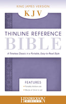 KJV Thinline Reference Bible-Lilac Flexisoft