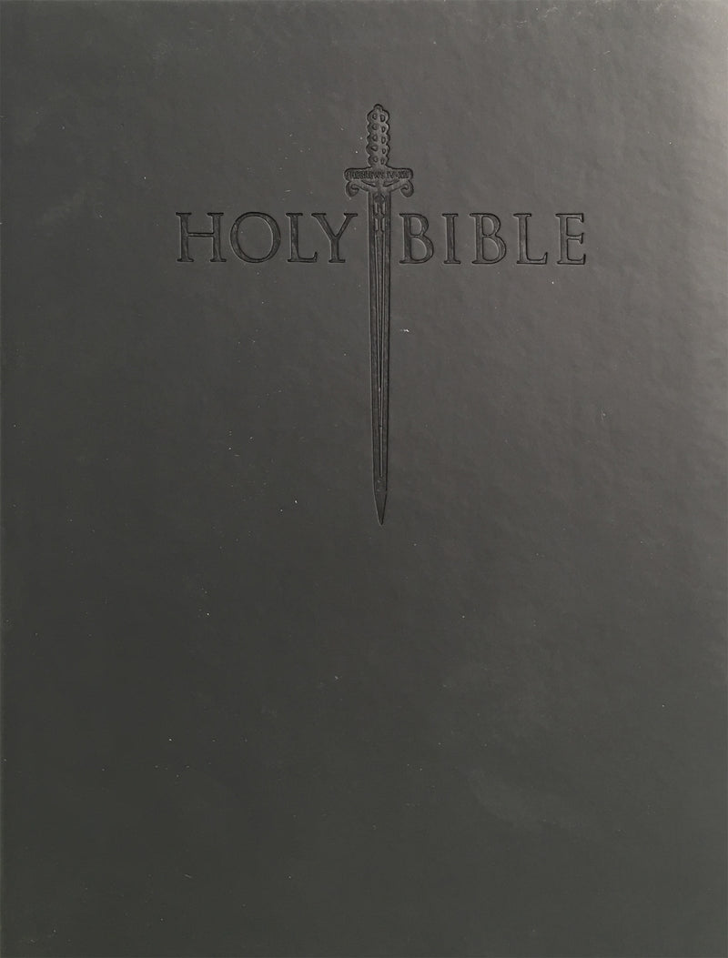 KJV Sword Study Bible/Giant Print-Black Ultrasoft Indexed 