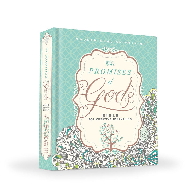 MEV Promises Of God Creative Journaling Bible-Hardcover