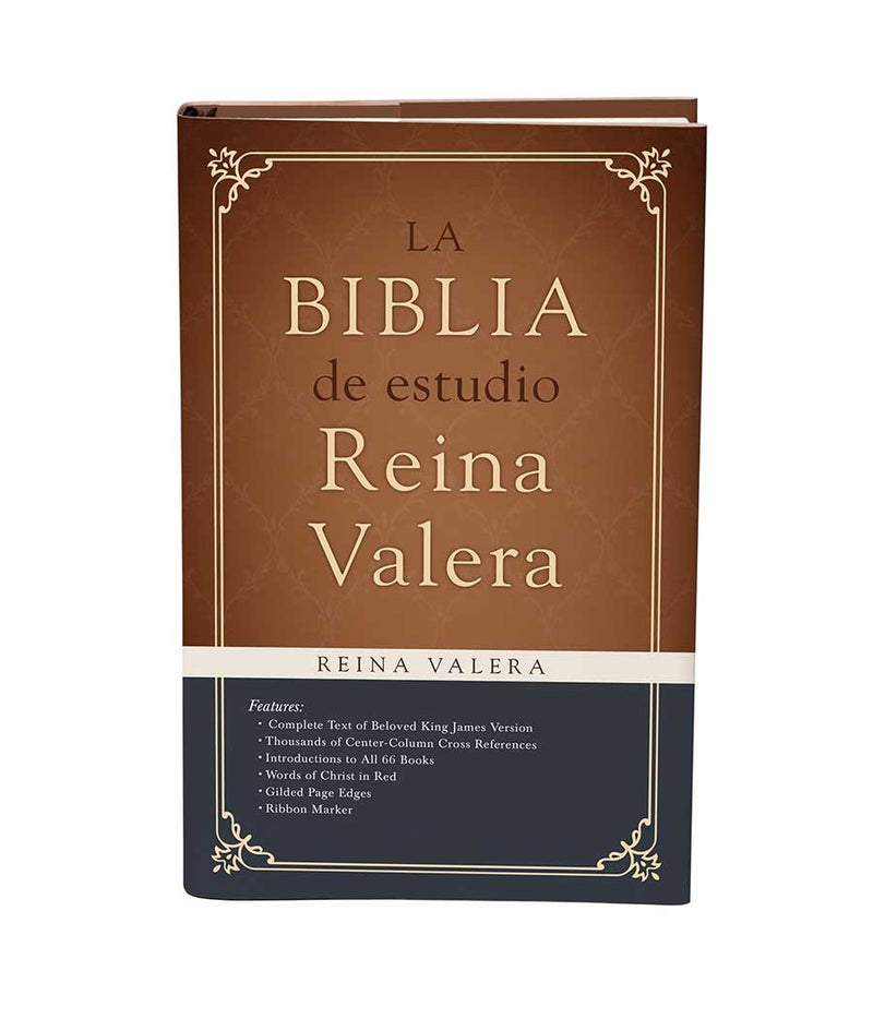 Span-RVR 1909 Study Bible (La Biblia De Estudio)-Hardcover