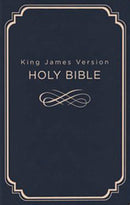 Deluxe Gift & Award Bible - Blue