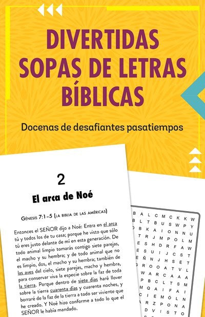 Span-Fun Bible Word Searches (Divertidas Sopas De Letra Biblicas)