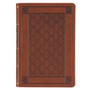 Honey-brown Full-size Giant Print Ind