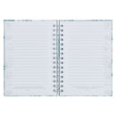 Zij spreekt met wijsheid Blauwe bloemen