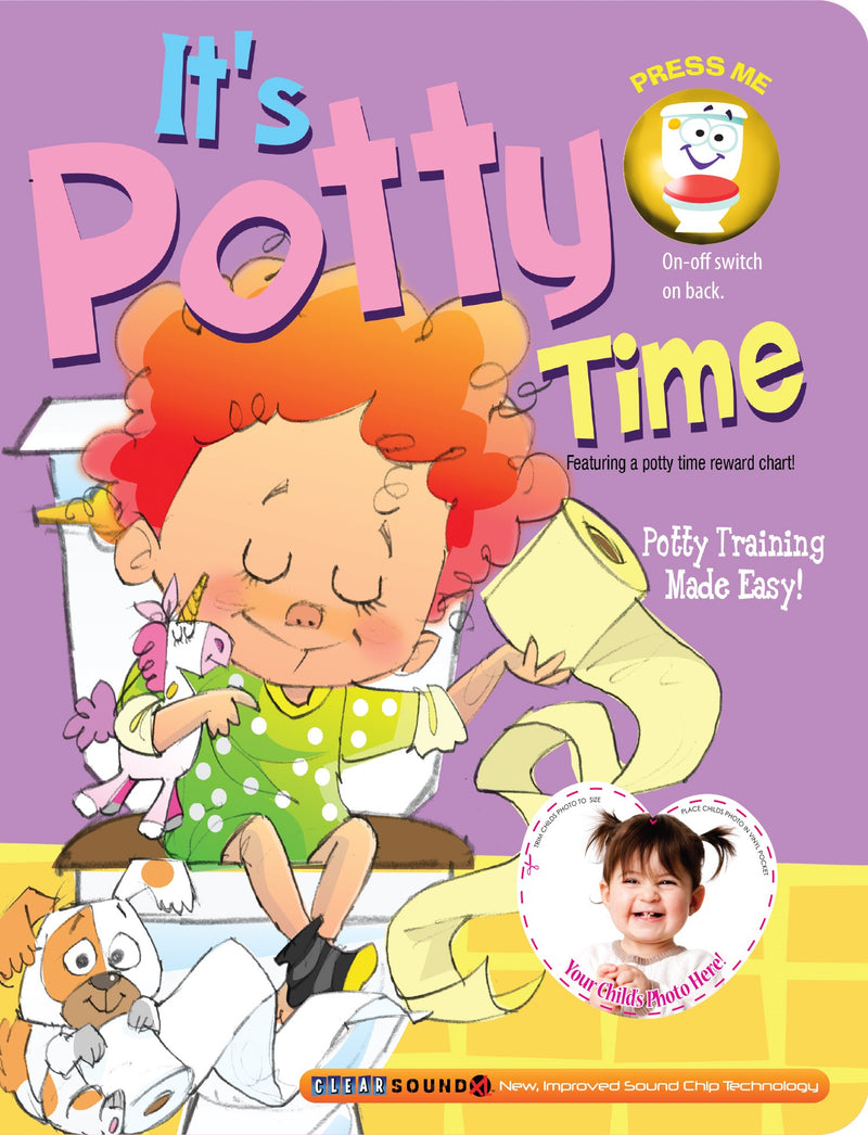 It's Potty Time For Girls (KidzSize Clearsound Books)