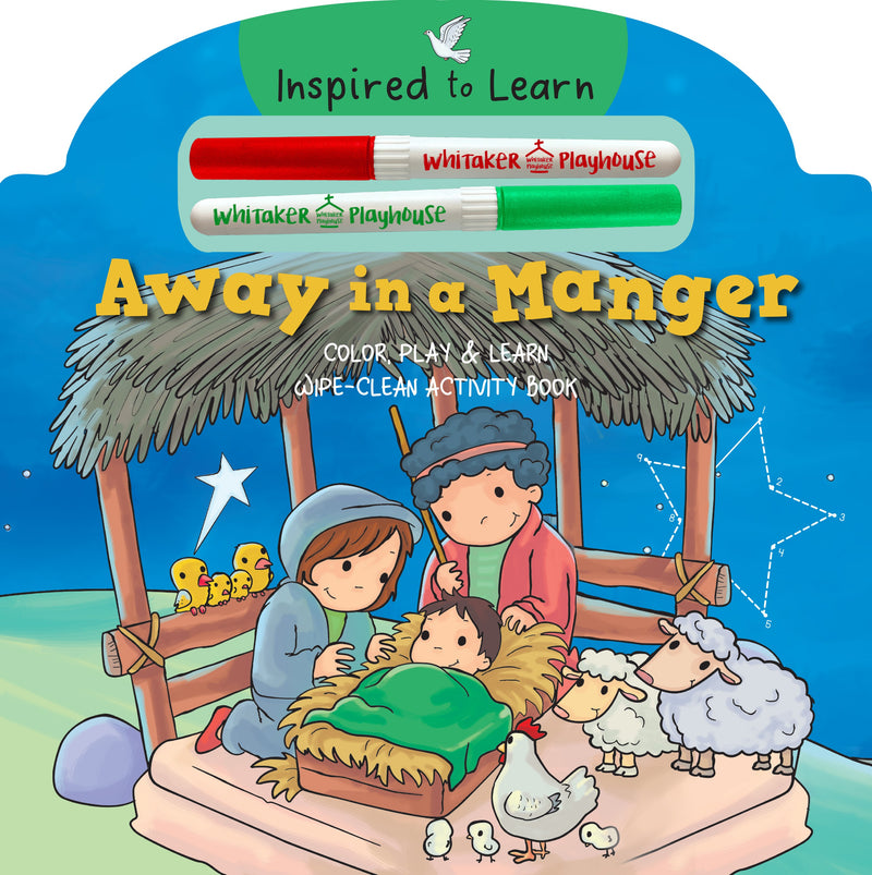 Away In A Manger (Wipe-Clean Color Play & Learn)