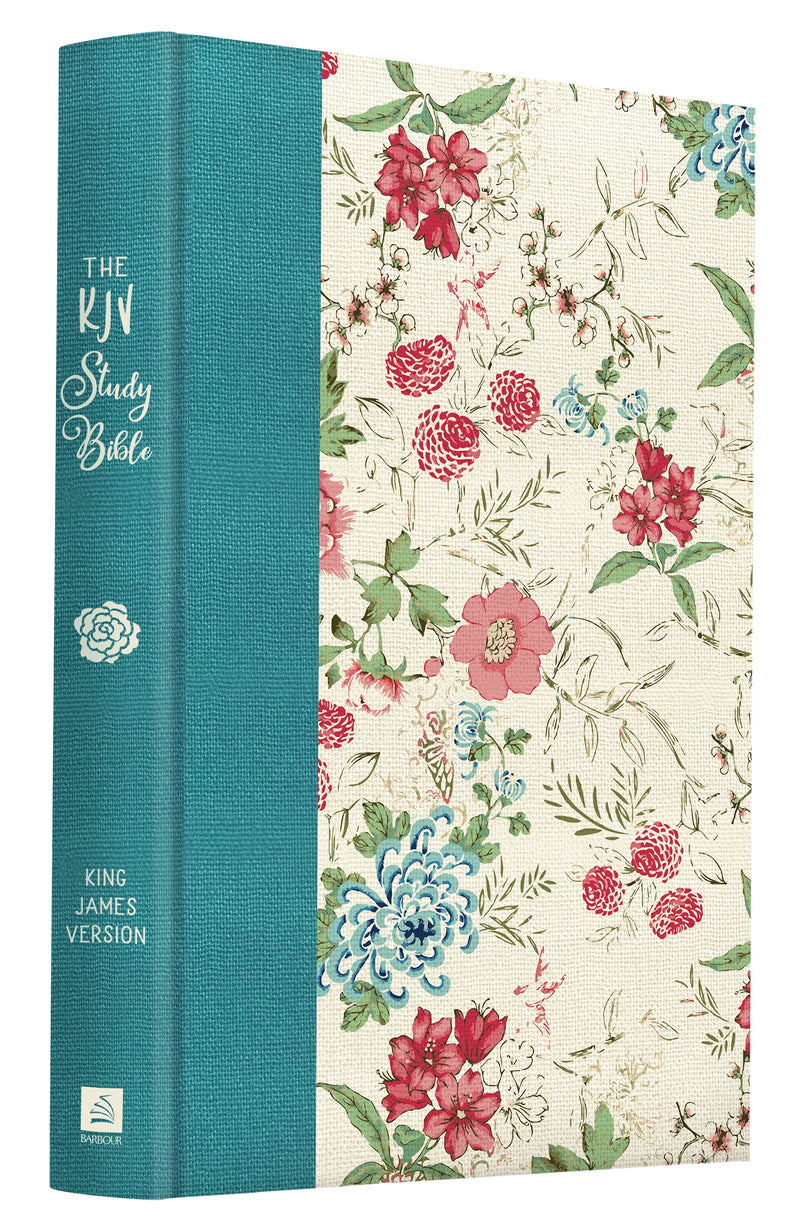 KJV Study Bible-Wildflower Bouquet Hardcover