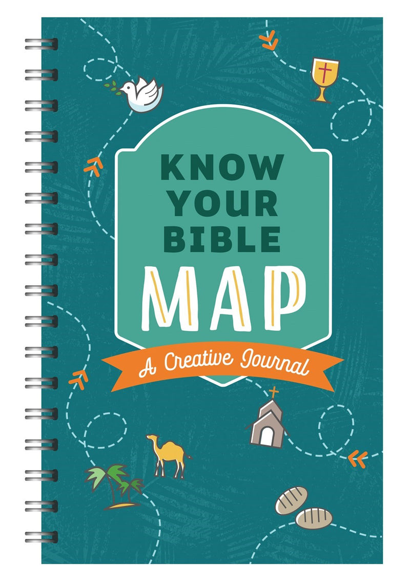 Know Your Bible Map-Teal Cover